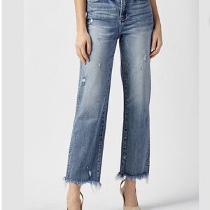 Risen Jeans - High Rise Straight Jeans - RDP5116 NWT